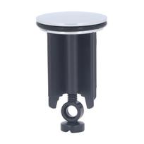 Vonios kriauklės nutekėjimo kamštis Praustuvo čiaupo nutekėjimo dangtelis Europos stiliaus Juodas 40mm black