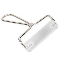 Akrilinis volelis molio keramikai NonStick Craft DIY įrankis valcavimui, štampavimui, įspaudimui(10 cm white