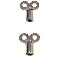 2pcs/5pcs 5×5mm Radiator Valve Key Zinc Alloy Radiator Exhaust Socket for Standard Heating Valves Bleeder Key Accessories
