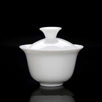 Didelio balto porceliano arbatos rinkinys, Sancai dubuo, dubuo dangtelis, arbatos virimo aparatas, didelis arbatos puodelis Gaiwan, grynas baltas porcelianas, pagarbos arbatos dubuo