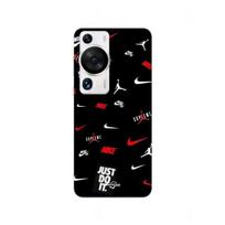 Coque de téléphone - NIKE JORDAN - Huawei P60 Pro - Souple - Sportif - Noir/Rouge/Blanc balta
