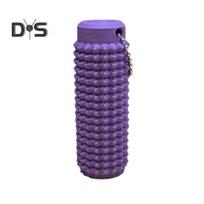 Dygliuotas Grippie Stim Raktų pakabukas Kišeninis Mini Raminantis Fidget Žaislas Dygliuotas Kietas Masažinis Raktų pakabukas Stresui Mažinti Nerimui Mažinti violetinė