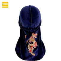 Autumn And Winter Korean Velvet Pirate Hat, Hot Dragon Streamer Headscarf Hat, Code Packet Of The Released Version Headscarf Tjm-05N One size tamsiai mėlyna spalva