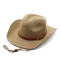 Pavasario vasaros Panamos kepurė Maži diržo priedai Top Hat versija Panamos šiaudinė skrybėlė Cool Hat M（56-58cm） chaki