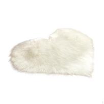 Heart Shaped Carpet for Bedside Area Rug Gift Special Occasions Non-Slip Floor Mat Indoor rožinė