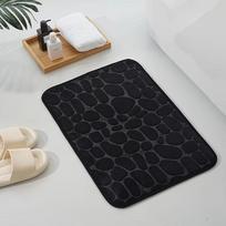 Carpet 1PCS Household Pebbles Embossed Doorway Doormat Toilet Absorbent Feet Bathroom Non-Slip Mat Home Decoration 60X40CM