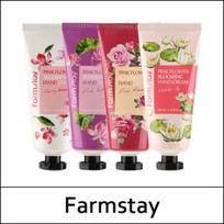 [Farmstay] (a5) Pink Flower Blooming Hand Cream 100ml / #Pink Rose