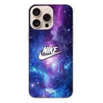 iPhone 16 Pro Case - Maniacase - Nike Logo - Flexible - White - Colorful balta