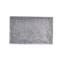 40X60CM Bathroom Rug Water Absorption Dark Gray Anti Skid PVC Thicken Carpet Doormat for Hotel