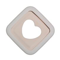 Sandwich Cutter Food Maker Sealer Heart Bread Toast Slicing Mould Fun Bento Mold Complementary Tool Accessories white