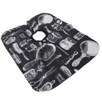 Professional Kid Hairdressing Apron Hair Cutting Dyeing Wrap Cape for Barber Shop