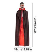 Halloween Hanging Animated Talking Witch W/ Light-up Red Eyes Voice Controlled Haunted House Prop Ghost House Horror Decoration
