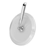 Pen Stand Acrylic Metal Classic Style Compact Design Insertion Pen Stand Desktop for Business white