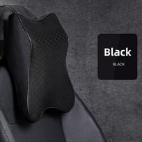 Memory Foam Automobilio Galvos Atrama ir Juosmens Atrama Pagalvių Rinkinys Headrest juoda