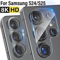 3 vnt. 9H grūdinto stiklo kamerai, skirta „Samsung Galaxy S24/S25 5G“ kameros objektyvo apsauginei plėvelei, skirtai „Samsung S24+ S25+ S25Ultra“. Samsung S25 Ultra skaidri