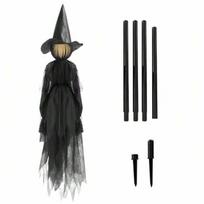 Halloween Holding Hands Witches Pumpkin Witches Light Up Witches With Scary Screaming Voice For Outdoor Decor Colorful Witch 1pcs