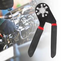Pliers Spanner Hex Wrench Multifunction Tool Multilateral Angle High Carbon Steel Black 6Inch