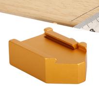 Aluminum Alloy 45 Degrees Angle Line Caliber Ruler Locator Ruler Block Gauge