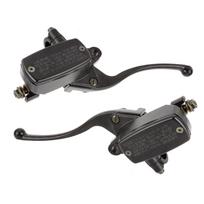 Motorcycle Hydraulic Brake Clutch Master Cylinder Lever Black CNC Aluminum Alloy for 78in