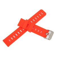 20mm Soft Silicone Watch Band Strap Wristband Replacement with Flat Head Air Holes for Amazfit GTS raudona