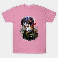T Shirt Women Attack On Titan. Levi Harajuku Print Kawaii Tshirt Summer Short Sleeve Female T-Shirt Top Tee S