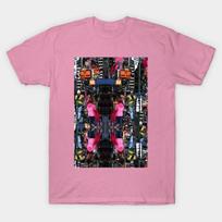 T Shirt Women Ground Zero Harajuku Print Kawaii Tshirt Summer Short Sleeve Female T-Shirt Top Tee S rožinė