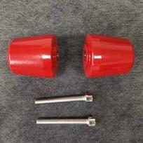 For Honda forza 350 nss350 125 Motorcycle Accessories stainless steel aggravation Handlebar Grips Handle Bar Grip End Cap raudona