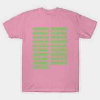 T Shirt Women I Dont Know Binary Harajuku Print Kawaii Tshirt Summer Short Sleeve Female T-Shirt Top Tee S rožinė