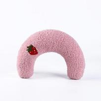 Small Pet U-shaped Neck Protection Pillow for Household Deep Sleep Dogs Cats Cute Small Pillows Pet Cats Colorful Toys 24x20cm&U-shaped gray