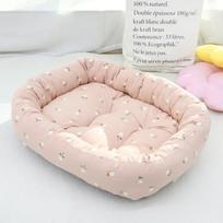 High-value Dog Kennels Are Preferred Home Textiles Skin-friendly  Comfortable  Elastic and Thickened Cat Kennels  Puppy Sleeping Nests  Cat Kennels, Rouge Powder