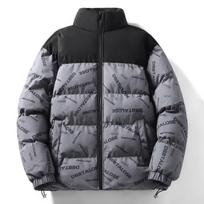 Men's Winter Casual Trendy Hong Kong Style Loose Fit Versatile Jacket 2XL pilka spalva