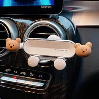 Mielas automobilio mobiliojo telefono laikiklis, kūrybingas animacinis automobilio oro išleidimo angos spaustukas, mobiliojo telefono navigacijos fiksuotas atraminis laikiklis