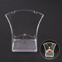 Akrilinis Mini Karolių Ekspozitorius Pakabuko Papuošalų Laikiklis Karolių Demonstravimo Stovas 6.7*4cm