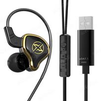UT-01 USB žaidimų ausinės laidinės ausinės su mikrofonu 7.1 erdvinio garso triukšmą slopinančios ausinės kompiuteriui PC PS4 PS5 Windows 10 juoda