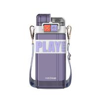 Sports Water Bottle 520ml Portable Hiking Fitness Wide Mouth Drinking Kettle Large Capacity Milk Tea Cup Office School balta
