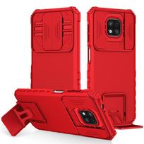 For Motorola Moto G Power 2021 Case Luxury Bumper Slide Camera Protect Phone Case For Moto G Pure Holder Kickstand Back Cover For G Power 2021 red