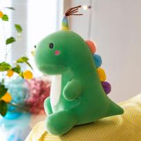 Miela saldainių dinozauro pliušinė lėlė pagalvė dinozauro pliušinis žaislas 30cm*0.18kg žalia
