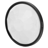 Camera Glass Filter 77mm Kaleidoscope Special Effects Lens Photography Accessories white
