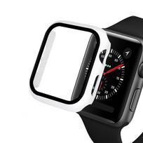 Apple Watch serijos 6 5 4 3 SE 44mm 40mm iWatch Case 42mm 38mm buferio ekrano apsauga Apple Watch priedai Series 123 38MM balta