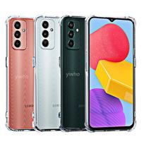 Shockproof Silicone Case For Samsung Galaxy M13 M23 M33 M53 M52 M62 M11 M12 M21 M30S M51 M01 M31S M32 M22 Transparent Soft Cover M01 gryna