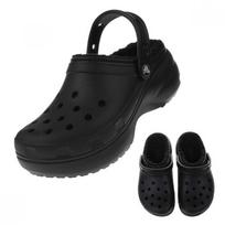 Crocs Classic Platform Lined Clogs Tulle 207938 001 Black 207938001220 black