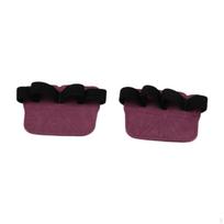 1 Pair Weight Lifting Grips Barbell Bar Pads Ergonomic Lightweight Gym Fingerless for Fitness violetinė