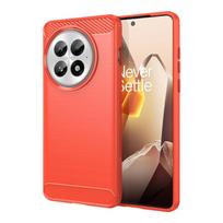 Dėklas OnePlus 13 5G Dėklas OnePlus 13 6,82 colio Anglies Pluošto Smūgiams Atsparus Silikoninis Apsauginis Bamperis OnePlus 13 For OnePlus 13 raudona