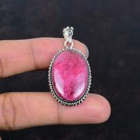 Rodonito pakabukas natūralaus brangakmenio pakabukas 925 prabos sidabro pakabukas rankų darbo pakabukas rodonito papuošalai sužadėtuvių dovanos visiškai naujas pakabukas pink