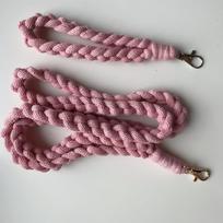 Handwoven Cotton Rope Wrist Strap & Keychain Pendant