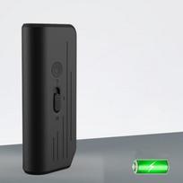 Ultragarsinis šunų atbaidymo įrenginys 3 režimai 950 mAh ličio baterija įkraunamas rankinis elektroninis prieš lojimą JL-655 rechargeable black