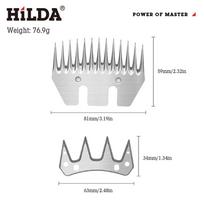 Hilda Electric Wool Shears with Special Cutter Head white