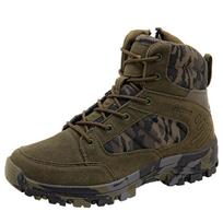 Men Large Sneaker Winter Snow Boots Warm Fur Waterproof Leather Outdoor Mountain Shoes Tactical Footwear Black Combat Boots 39 žalia