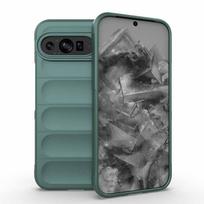 For Google Pixel 8 Pro Case Liquid Silicone Shockproof Protector Back Coque for Pixel 9 Pro XL 7 6A 7A Pixel8 Phone Cover For Pixel 6A tamsiai žalia spalva