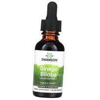 Ginkgo Biloba Liquid Extract, Alcohol and Sugar Free, Ginkgo Biloba Liquid Extract, Swanson 29ml (71280180) 29ml